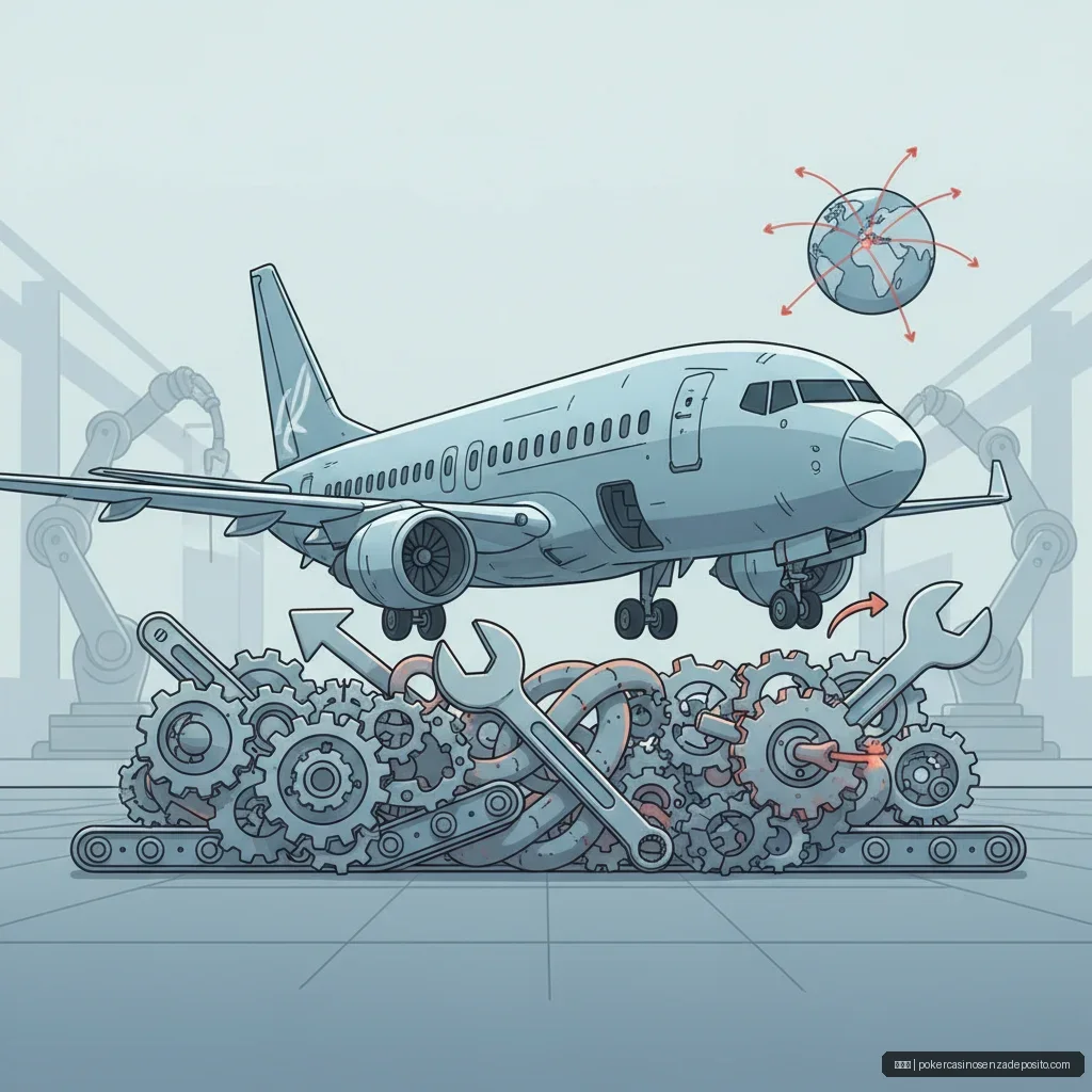 百家乐 - 波音公司宣布暂停737 MAX生产线升级：供应链瓶颈成关键挑 配图1